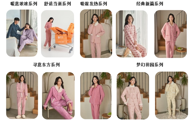 橙线年秋冬新品 - 第四代雪尼尔保暖家居服系列(图2)