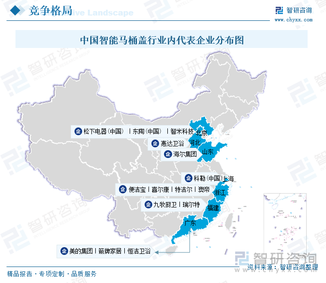 研判2025！中国智能马桶盖行业产业链、发展背景、发展现状、竞争格局及趋势分析：市场占比持续萎缩[图](图8)